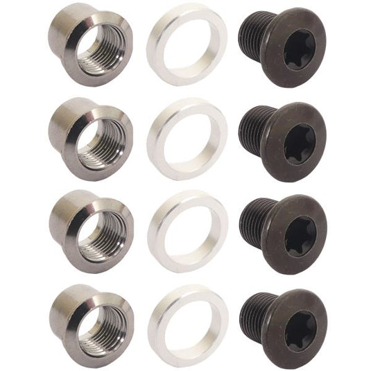 Shimano slx chainring bolts for fc-m7100-2 m7120-b2 (4 pieces)