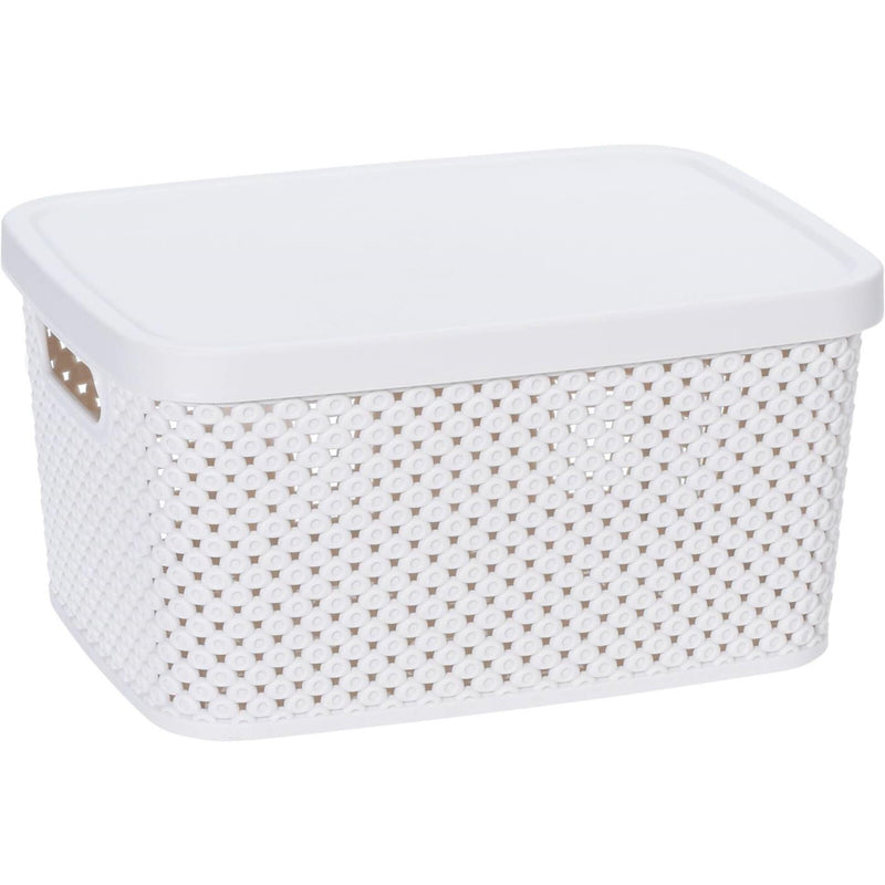 Load image into Gallery viewer, Storage solutions opbergdoos met deksel 3,5l pastel
