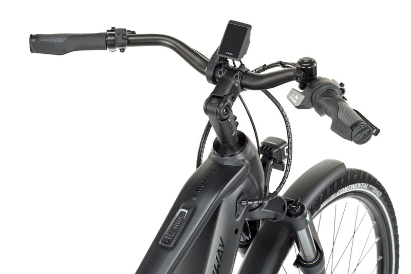 Load image into Gallery viewer, Conway elektrische trekkingfiets cairon t 6.0 (#1) ebike conw.cairon t 6.0 28 45 env. diam. black
