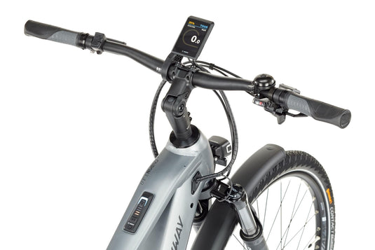 Conway elektrische trekkingfiets cairon t 3.0 750 se (#1) ebike conw. cairon t 3.0 750 se 28 45 9sp sil. bl.