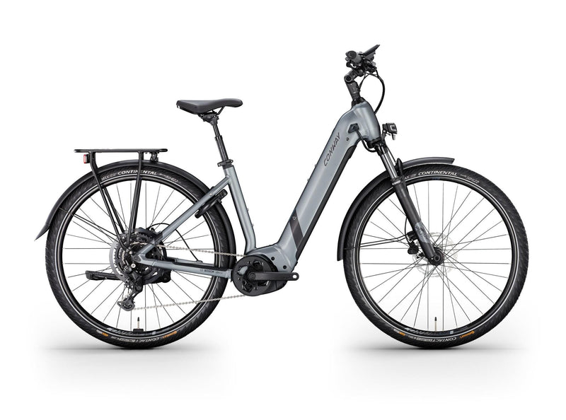 Load image into Gallery viewer, Conway elektrische trekkingfiets cairon t 3.0 750 se (#1) ebike conw. cairon t 3.0 750 se 28 42 9sp sil. bl.
