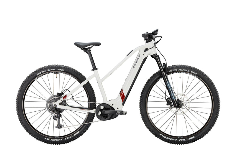 Load image into Gallery viewer, Conway elektrische mtb hardtail cairon s 8.0 mod. 23 ebike conw.cairon s 8.0 29 41 trap.11sp white cop

