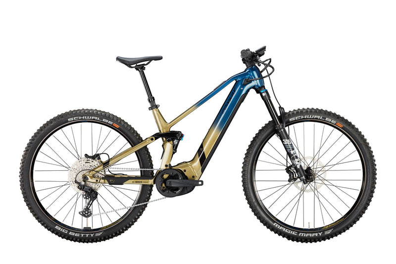 Load image into Gallery viewer, Conway elektrische mtb full-suspension xyron s 4.9 mod. 24 ebike conw. xyron s 4.9 29 40 full sus.blue bron.
