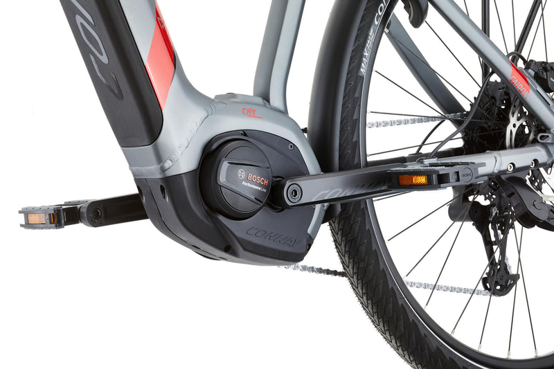 Load image into Gallery viewer, Conway elektrische trekkingfiets cairon t 2.0 500 mod. 23 ebike conw. cairon t 2.0 500 28 46 trap. grey red

