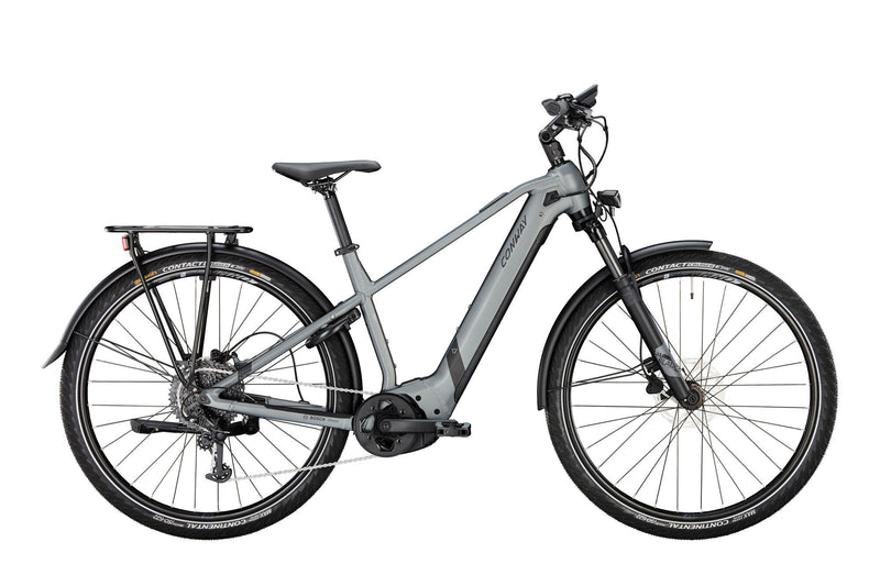 Load image into Gallery viewer, Conway elektrische trekkingfiets cairon t 3.0 750 mod. 24 ebike con.cairon t3.0 750 28 41 diam.9sp grey black
