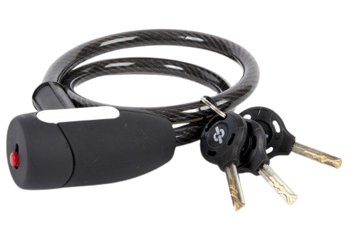 Python lock cable lock 10x60cm black on card