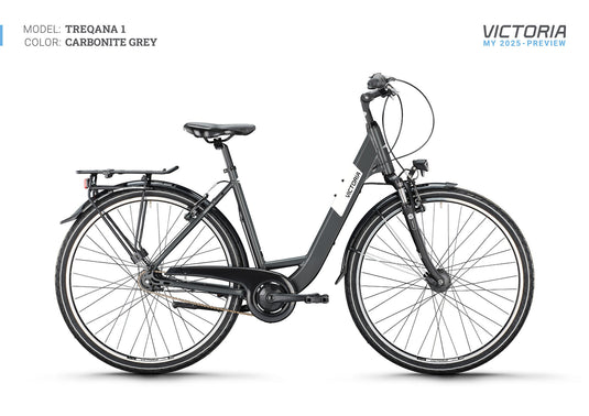 Victoria trekkingfiets treqana 1 (#1) wheel treqana 1 28 55 wave 7gg carb. grey