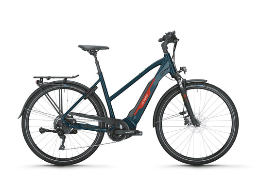 Victoria elektrische trekkingfiets tresalo 6 mod. 24 ebike vict. tres. 6 28 53 trap. 10sp dark night