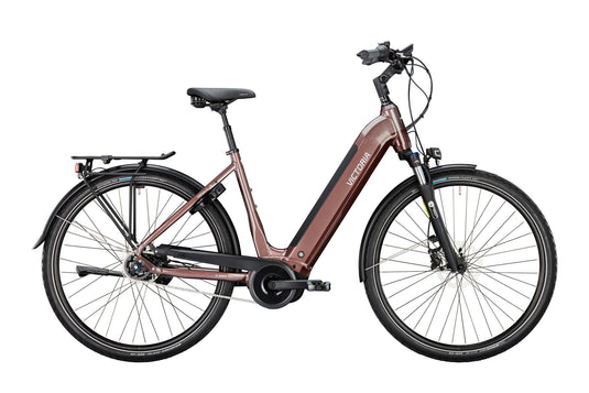 Victoria elektrische trekkingfiets tresalo 13 (#1) ebike vict. tresalo 13 28 48 5sp fh copper