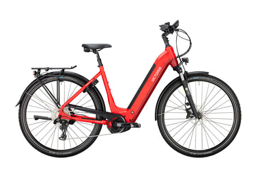 Victoria elektrische trekkingfiets tresalo 14 (#1) ebike vict. tresalo 14 28 48 10sp wave inf. red