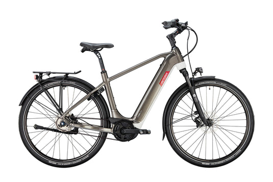 Victoria elektrische trekkingfiets manoc 3 (#1) ebike vict. manoc 3 28 58 diam. 5sp cb quartz grey
