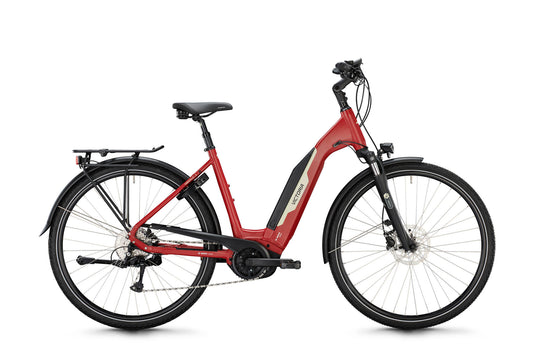 Victoria elektrische trekkingfiets tresalo 2 (#1) ebike vict. tresalo 2 26 45 9sp wave red