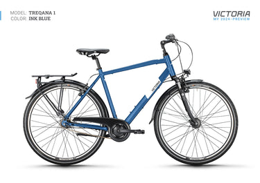 Victoria trekkingfiets treqana 1 mod. 24 bike vict.treqana 1 28 53 diam. 7sp ink blue