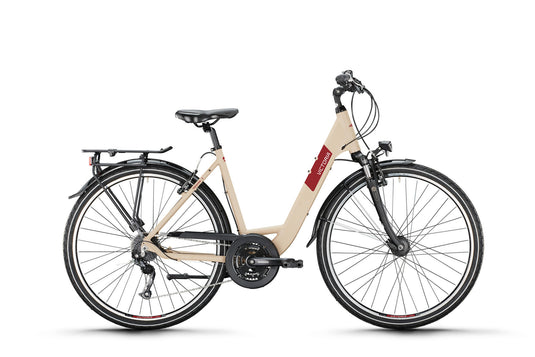 Victoria trekkingfiets treqana 2 mod. 24 bike vict.treqana 2 28 56 wave 24sp grey beige