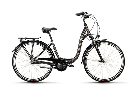 Victoria stadsfiets classic 3 mod. 24 bike vict.classic 3 28 55 low entry 3sp anthr.