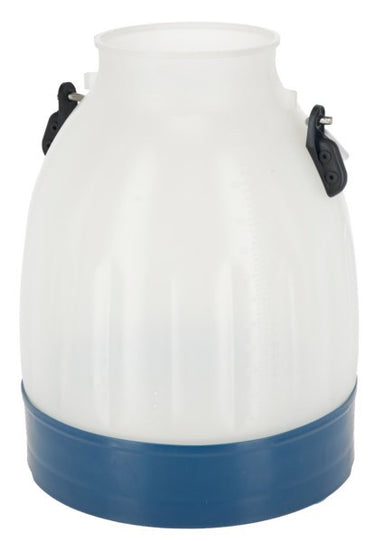 Kerbl producten melkemmer semi transparant blauw 30 liter