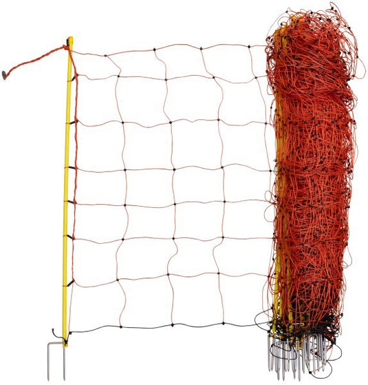 Ako producten schapennet classic oranje 90cm dubbele pen