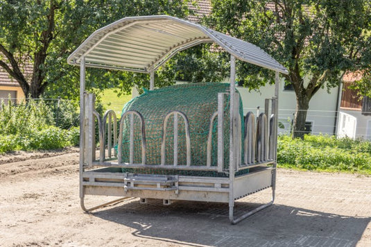 Producten hooinet voor ronde balen v ophangen 150x180 cm 4 5cm