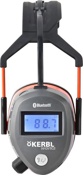 Kerbl producten gehoorkap works met radio en bluetooth