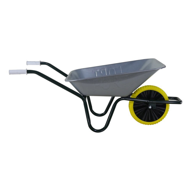 Load image into Gallery viewer, Fort producten tuinkruiwagen verzinkt bak 85l gel onderstel plusnml wiel
