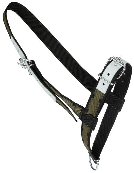 Stierenhalster nylon met d ring