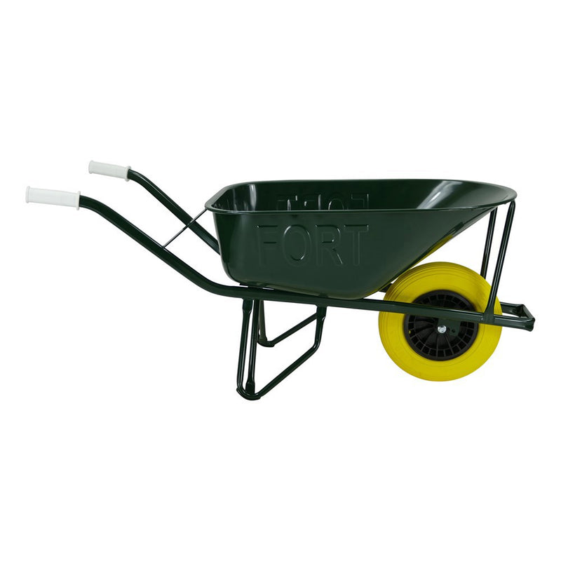 Load image into Gallery viewer, Fort producten kruiwagen 80l gelakt dubbele bodemplaat plusnml wiel
