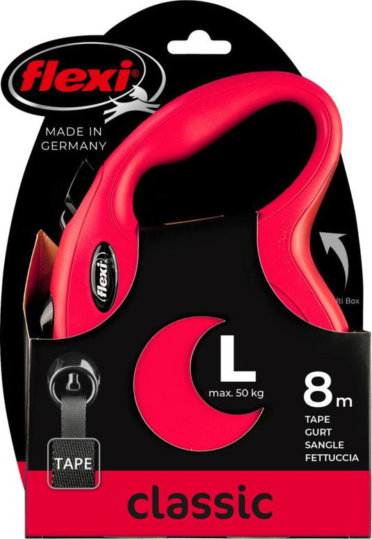 Flexi rollijn classic tape rood