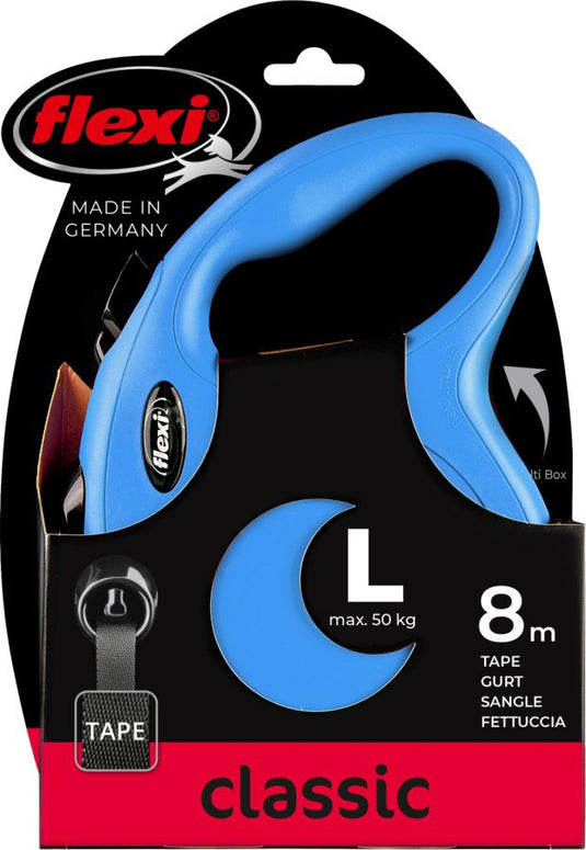 Flexi rollijn classic tape blauw