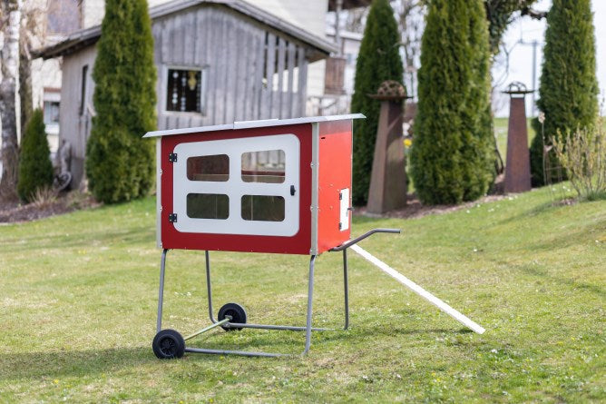 Load image into Gallery viewer, Abi mobilecoop houten kippenhok
