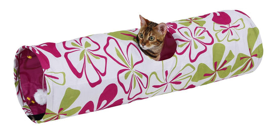 Producten ritseltunnel van nylon flower 25 x 90 cm