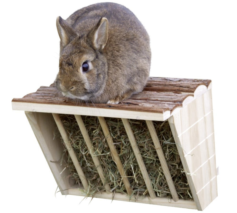 Load image into Gallery viewer, Kerbl producten hooiruif xl met zitplank nature 28 x 20 5 x 22 cm
