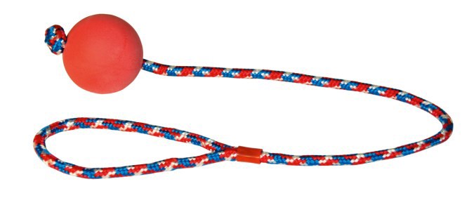 Load image into Gallery viewer, Producten schuimrubberbal aan touw 60cm
