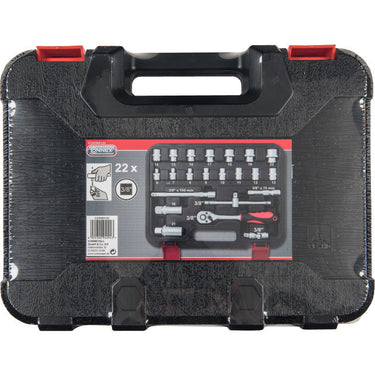 Connex producten dopsleutelset profi 3 8 22 delig