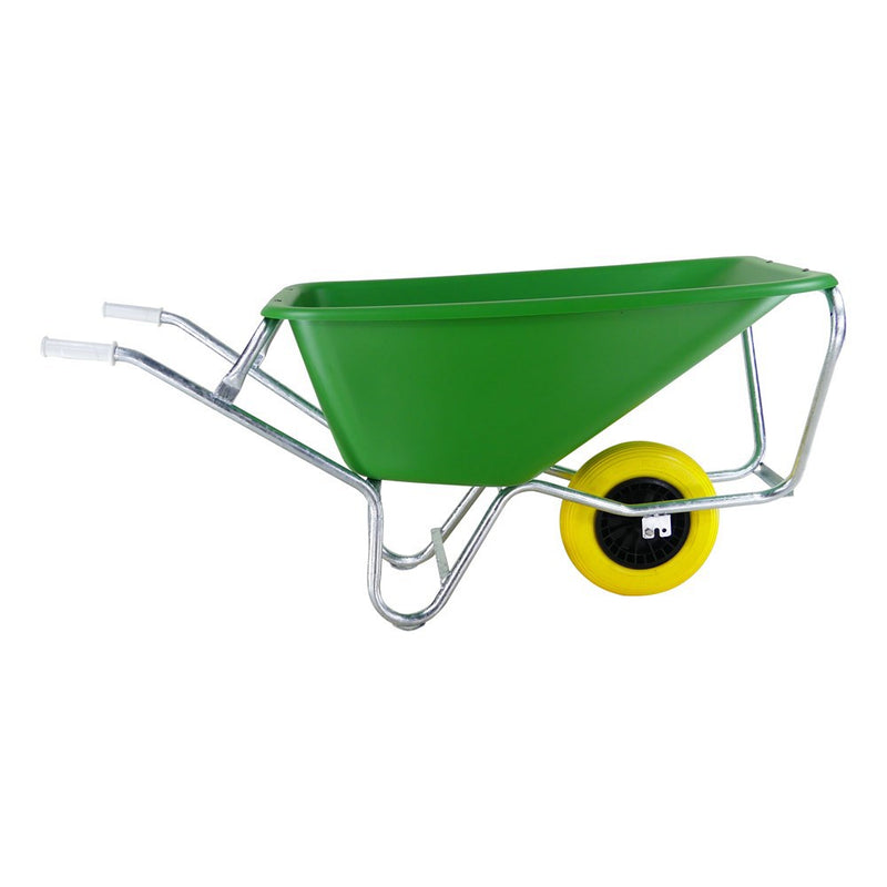 Load image into Gallery viewer, Fort producten kruiwagen f s 165l groen hdpe bak plusnooitmeerlek
