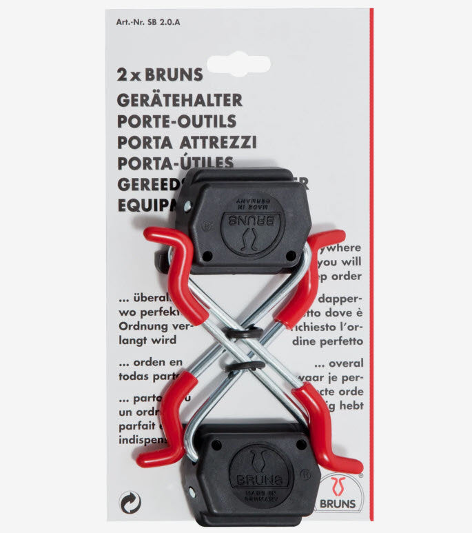 Load image into Gallery viewer, Producten bruns gereedschaphouder metalen haak 2 stuks
