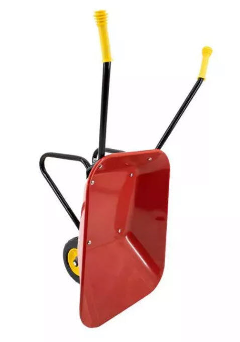 Load image into Gallery viewer, Mm producten kinderkruiwagen metalen bak rood
