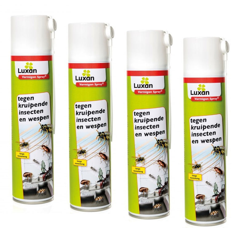 Load image into Gallery viewer, Luxan vermigon spray tegen kruipend ongedierte en wespen
