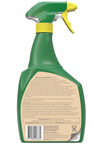 Pokon producten bio tegen insecten spray 800ml polysect gyo spray