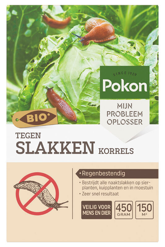 Pokon bio tegen slakken korrels 450gr - 7077035100