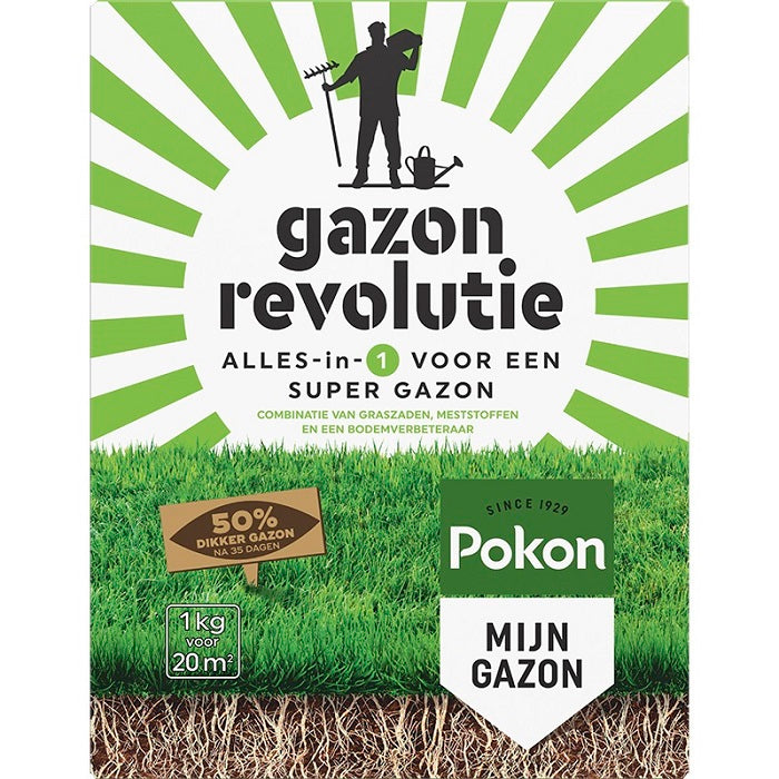 Load image into Gallery viewer, Pokon gazon revolutie 1kg - 722190
