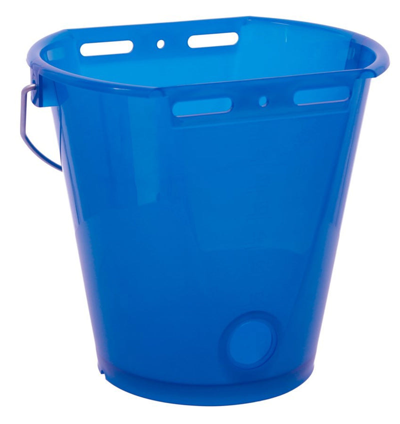 Load image into Gallery viewer, Producten kalveremmer kunststof afgeplat kaal blauw transparant
