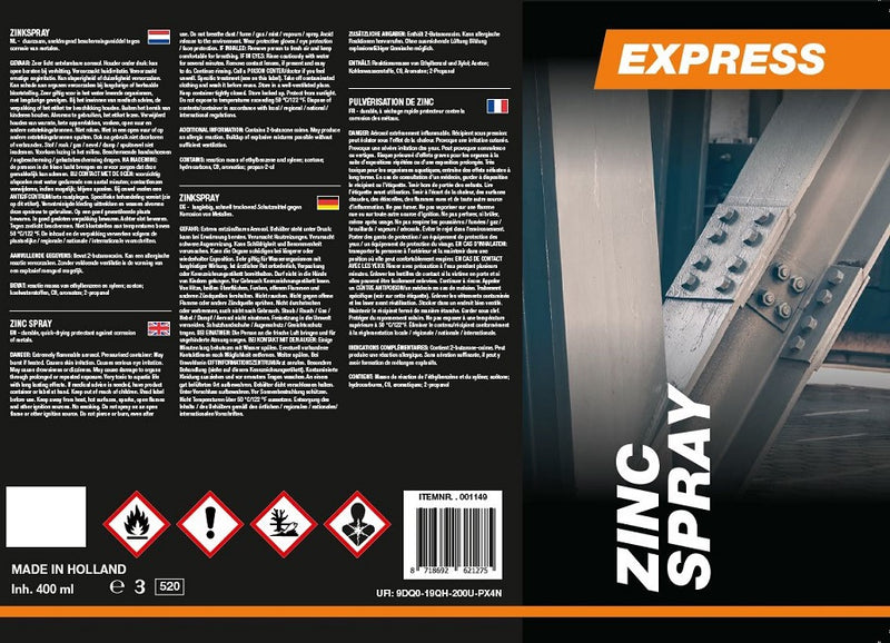 Afbeelding laden in galerijviewer, Producten zinkspray 400ml
