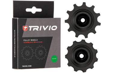 Trivio - derailleurwieltjes 11 11t stainless lagers