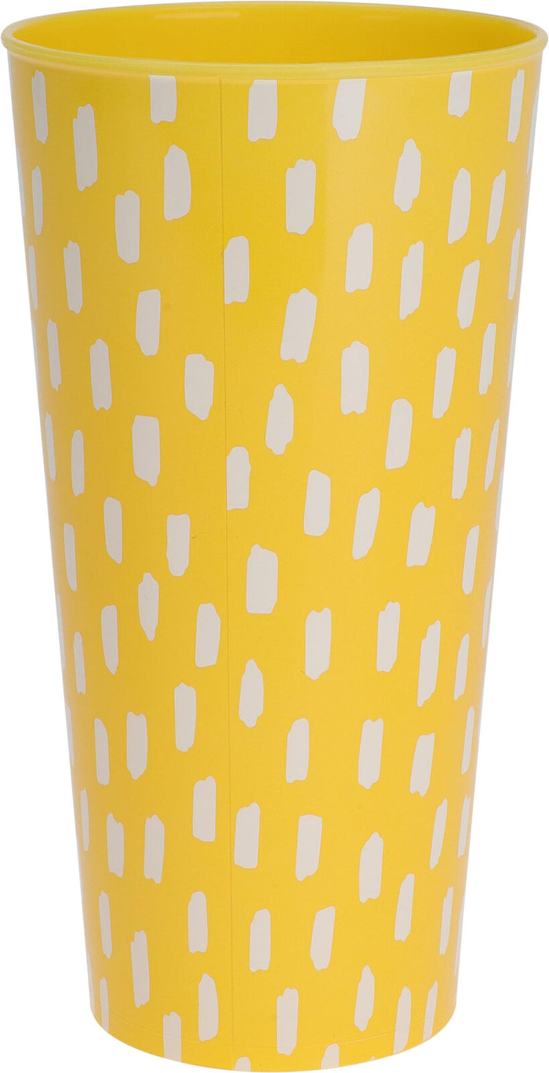 Afbeelding laden in galerijviewer, Excellent houseware bekerset 4-delig 400ml kunststof met print
