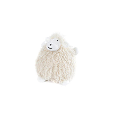 Deurstopper schaap off-white stof 16x16x20cm