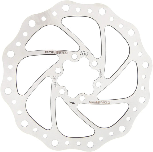 Contec bremsscheibe cdr-et ct disc br. rotor cdr-et 160mm x 2,3mm 6-loch