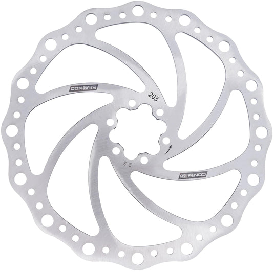 Contec bremsscheibe cdr-et ct disc br. rotor cdr-et 203mm x 2,3mm 6-loch