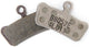 Sram schijfremblokken disc br.pad organic w.alu plate
