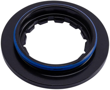 Shimano sluitring moer centerlock staal kartels binnenzijde tektro zwart
