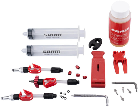 Sram entlüftungs-kit bleeding kit dot 5.1 120ml